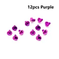 12pcs Purple