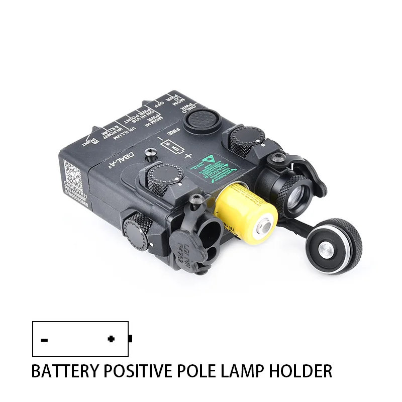 WADSN Nylon DBAL A2 linterna láser roja y verde M600 M600C luz de explorador AXON interruptor de presión de doble función Airsoft caza NO IR - imagen 5