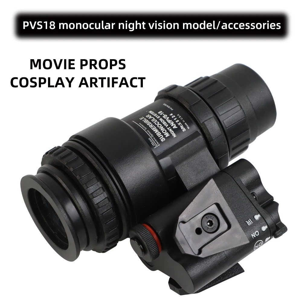 Réplica de gafas de visión nocturna a escala 1:1 PVS-18: modelo de simulación proporcional de una sola pieza para coleccionistas y entusiastas - imagen 4