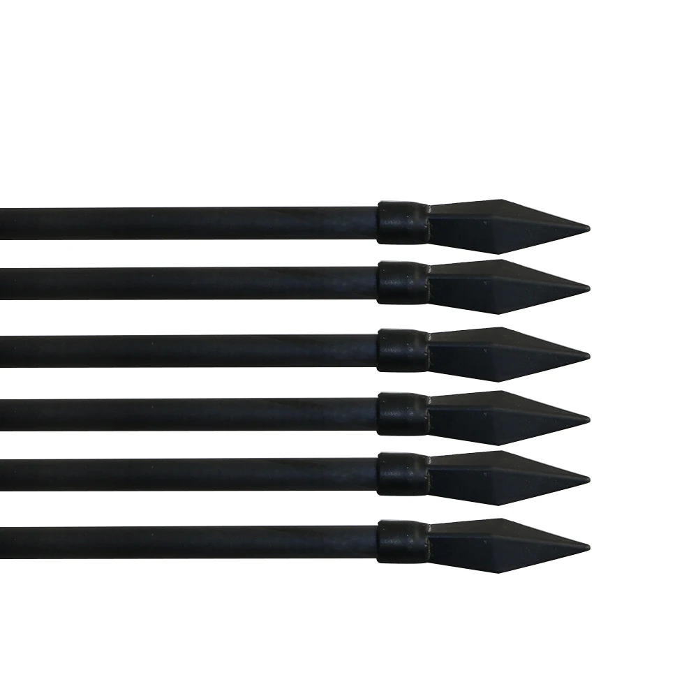 6 12 24 Uds puntas de flecha suaves de goma 8mm de diámetro interior puntas de flecha seguras para accesorios de entrenamiento de juegos de tiro con arco - imagen 5