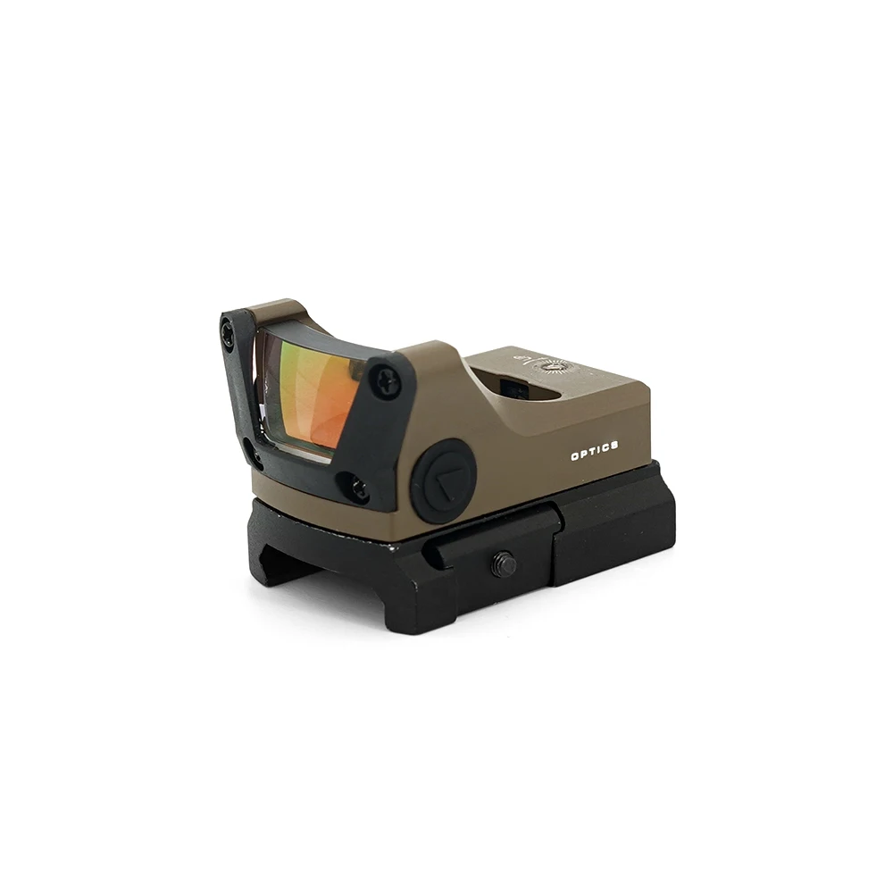 Mira táctica M1 punto rojo con riel Picatinny para airsoft y caza - imagen 4