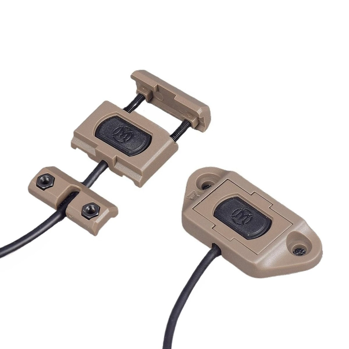 Control remoto de presión táctica SF, interruptor trasero para Surefire M300 M600 m-lok Keymod, riel de 20mm, Rifle, Airsoft, Scout, armas ligeras - imagen 5