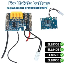 Reemplazo de placa PCB de Chip de batería de 18V para Makita BL1830 BL1840 BL1850 BL1860 Placa de protección de carga de batería de herramienta eléctrica