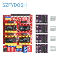Máquina CNC Shield V3 con controladores paso a paso A4988 y DRV8825 para Arduino