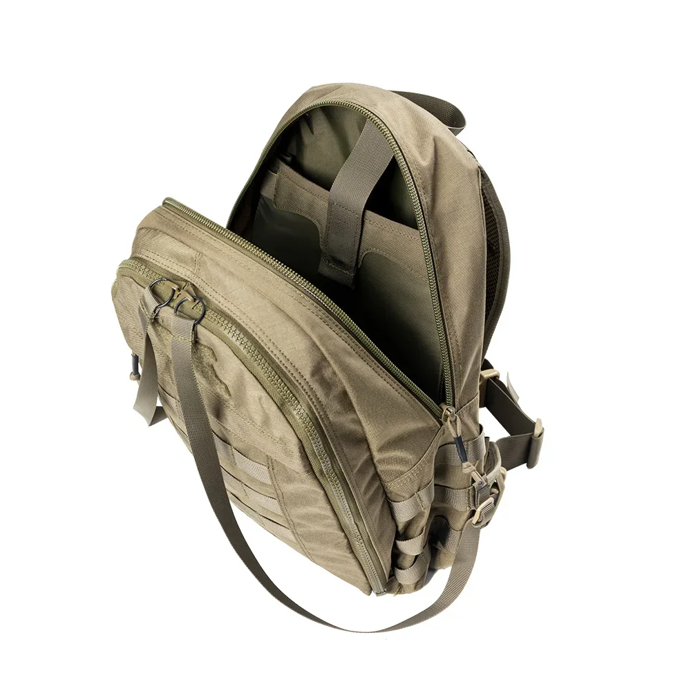 Mochila táctica de 20L, chaleco de doble uso, bolsa portadora de placa Molle, mochila de nailon para senderismo con chalecos, mochilas para exteriores - imagen 3