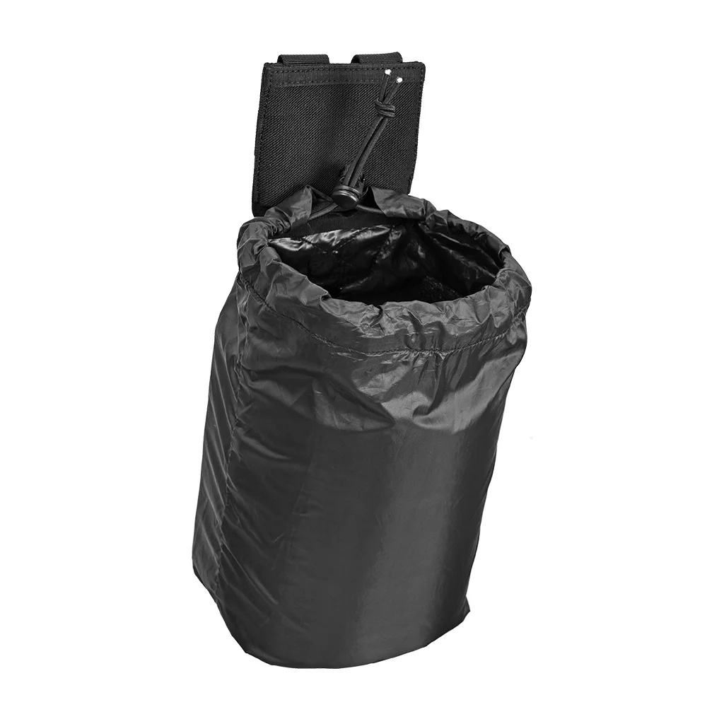 Molle-bolsa de basura ultraligera plegable, bolsa compacta, elástica, ultraligera, de grado Mil, accesorios de caza - imagen 2