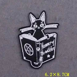 Parche táctico bordado gato rayado – Adhesivo para ropa