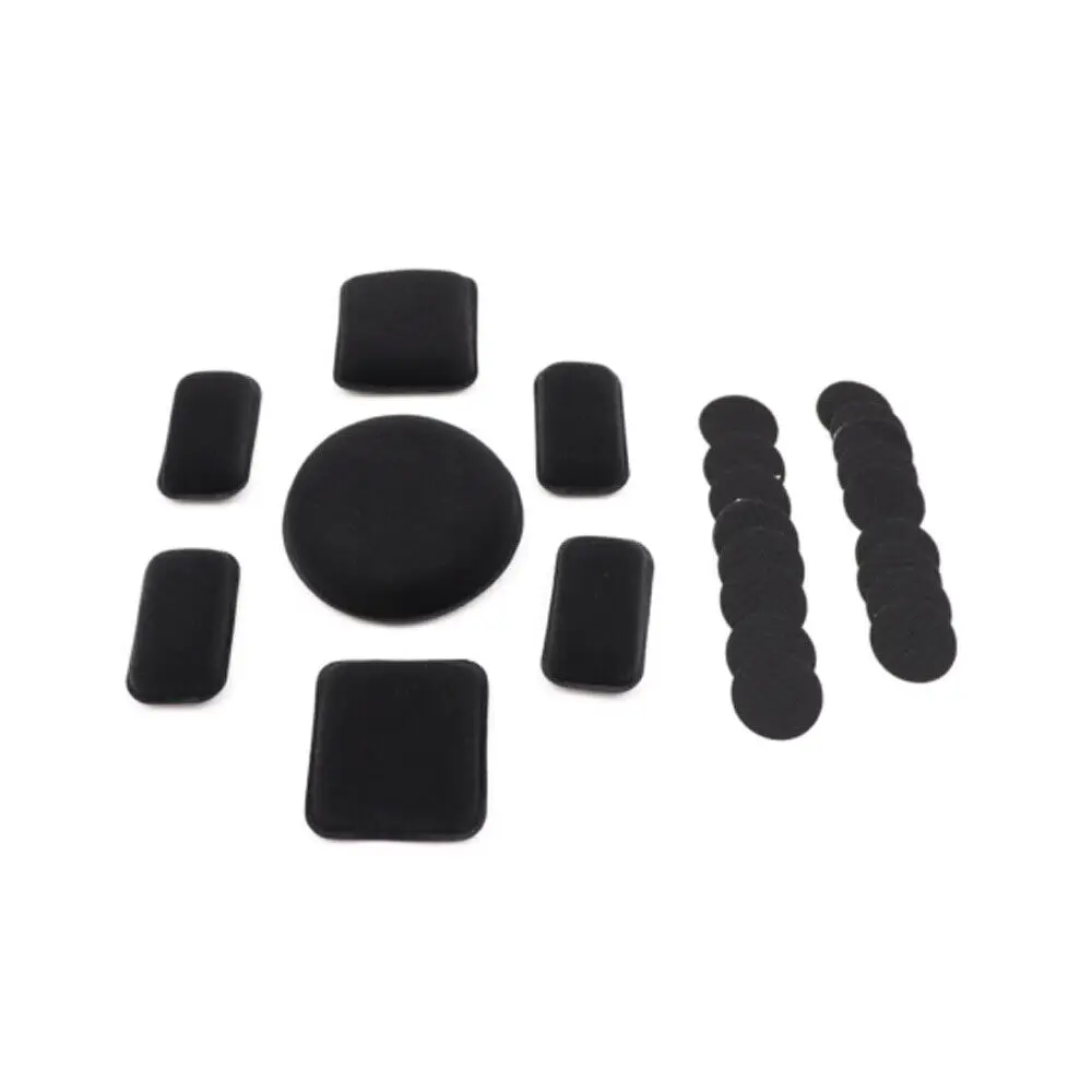 Almohadilla de espuma viscoelástica para casco M88 Mich2000, juego de esponja absorbente de golpes forrada - imagen 3