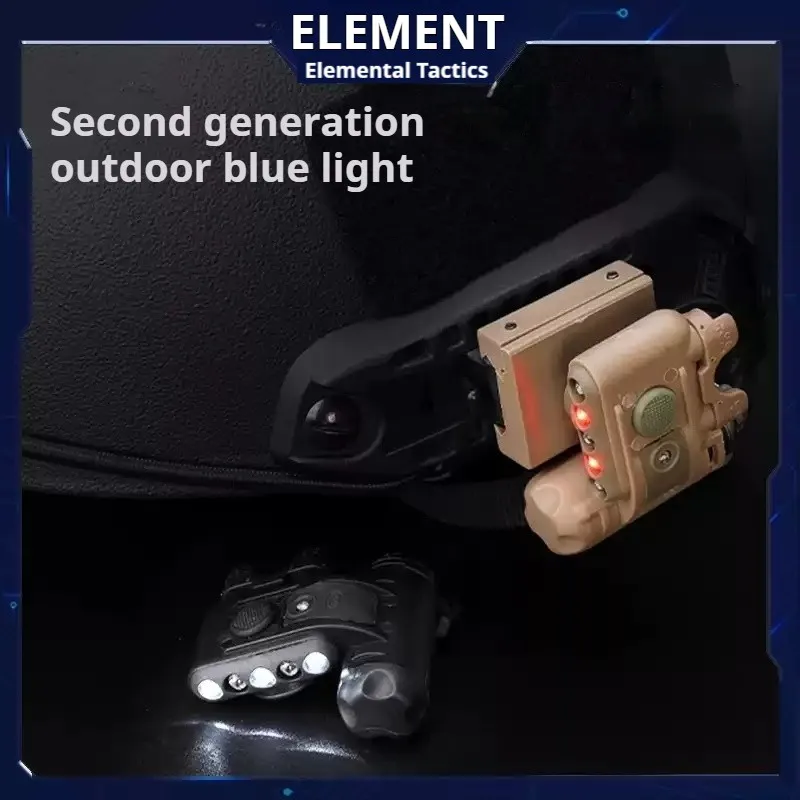 Elemento FAST casco luz de supervivencia HL2 generación 3 generación chagre mpls 4 colores luz tipo serpiente luz de señal IR LED al aire libre - imagen 2