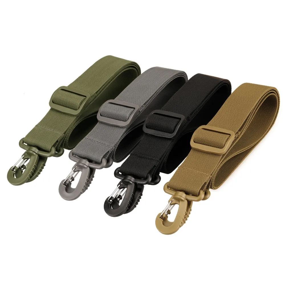 Correa de hombro táctica Universal, repuesto de correa de bolso ajustable para paquete de cintura, cinturón para botella de agua, bandolera - imagen 3