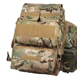 JPC Tactical Vest 2.0 II chaleco táctico con bolsas MOLLE de expansión