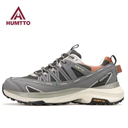HUMTTO Zapatillas de senderismo transpirables para hombre y mujer