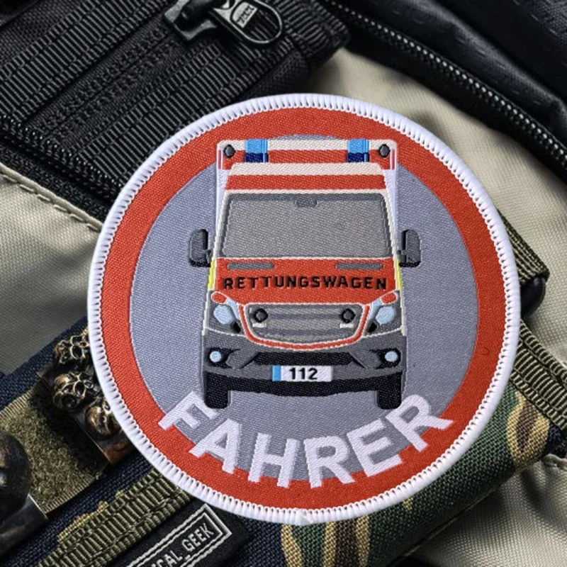 Parche estampado de estilo eslavo ruso, chaleco táctico, insignia de moral con gancho y bucle, pegatinas decorativas para mochila, parches para brazalete para ropa - imagen 4