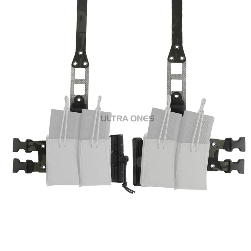 Plataforma de pecho Modular de caza táctica, sistema MOLLE de colocación libre, chaleco, placa de pecho para juego CS, accesorios de caza - imagen 3