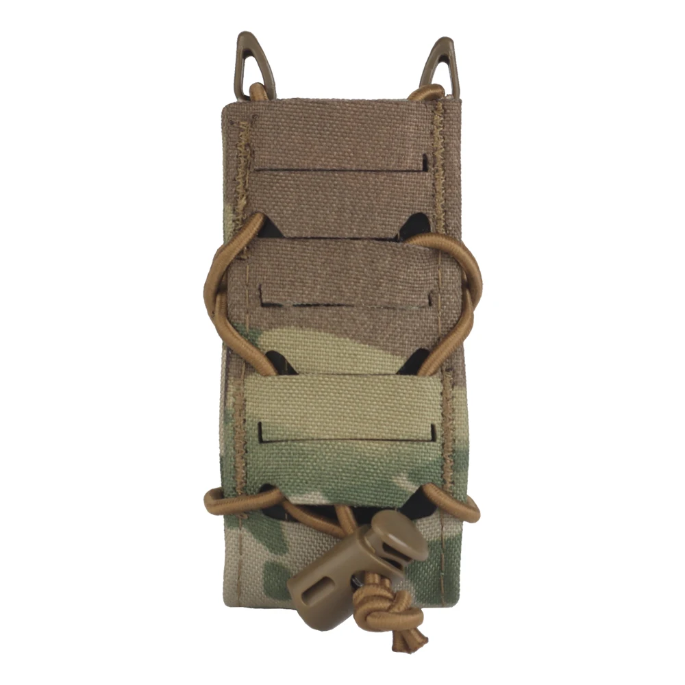 Bolsa táctica V2 de 9mm para pistola, tipo Tigre MOLLE, tiro rápido para caza, bolsa para revistas Airsoft, cinturón de combate ajustable - imagen 5