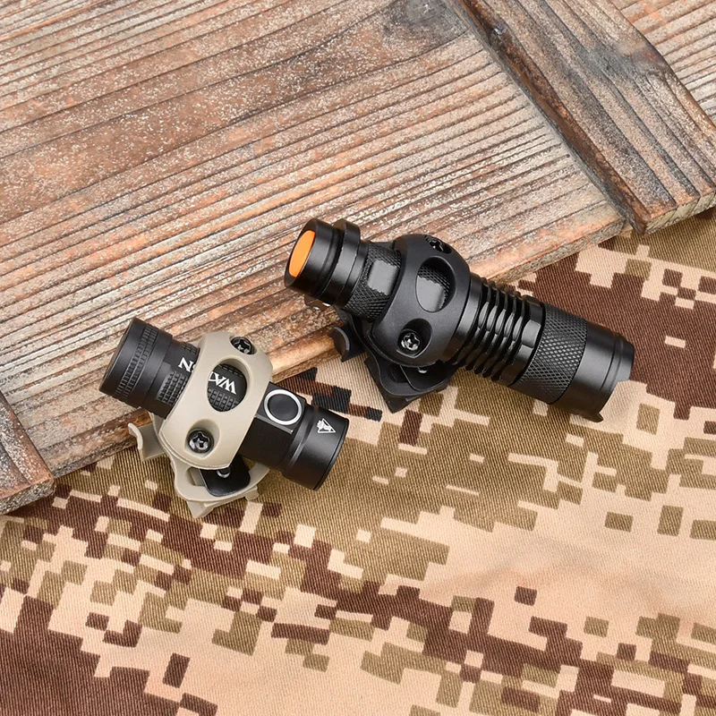 Luz táctica rápida para casco de AIrsoft, luz de exploración WADSN, linterna estroboscópica, LED blanco, constante, salida momentánea, linterna para casco - imagen 3