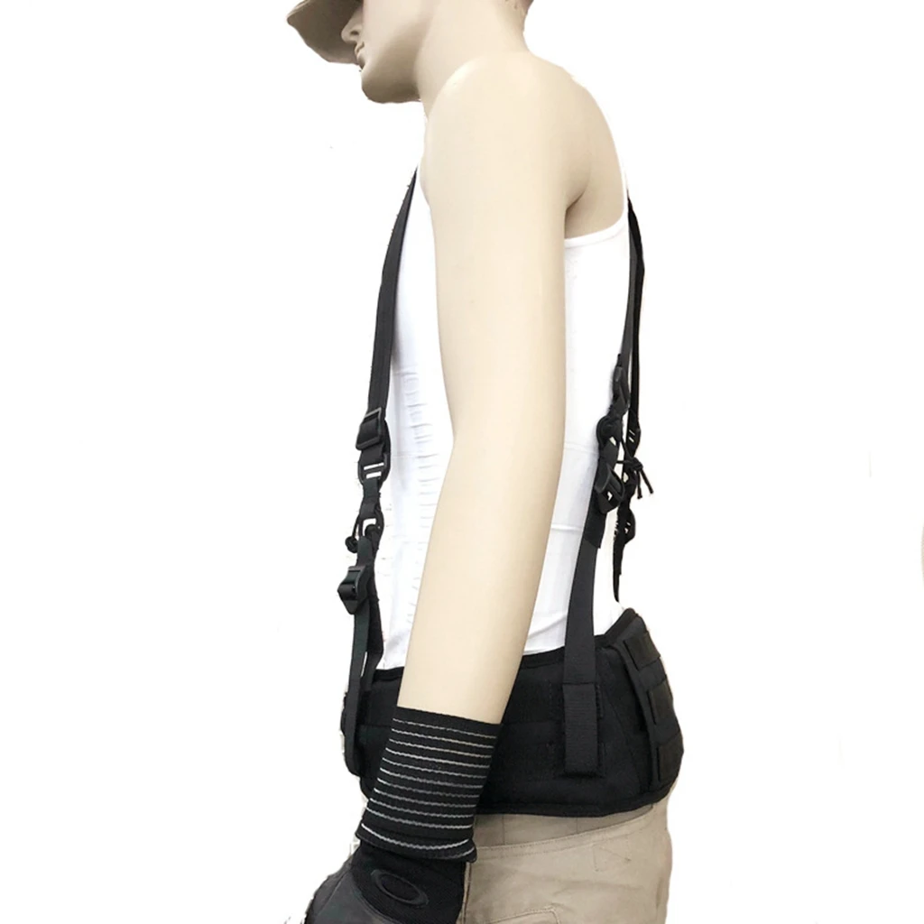 Cinturón táctico Molle x-belt, nailon 1000D, ajustable, acolchado, peso, caza - imagen 2