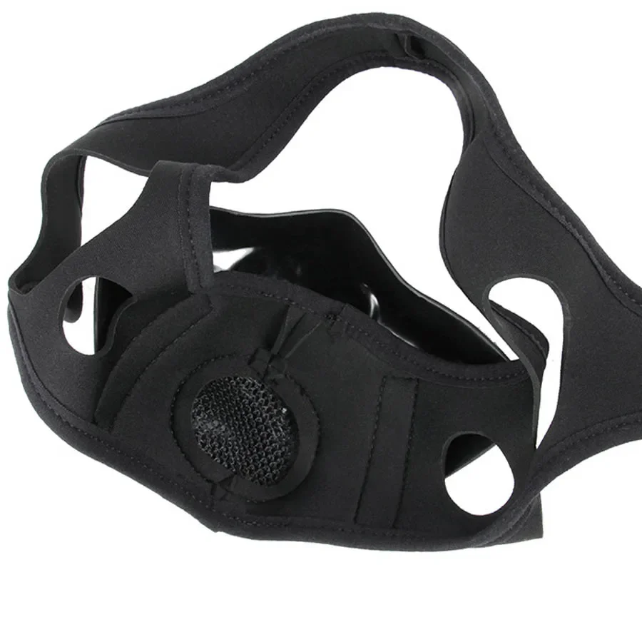 Nuevo Deportes TMC2863 CS Prajna cubierta negra de media cara para Cosplay - imagen 4