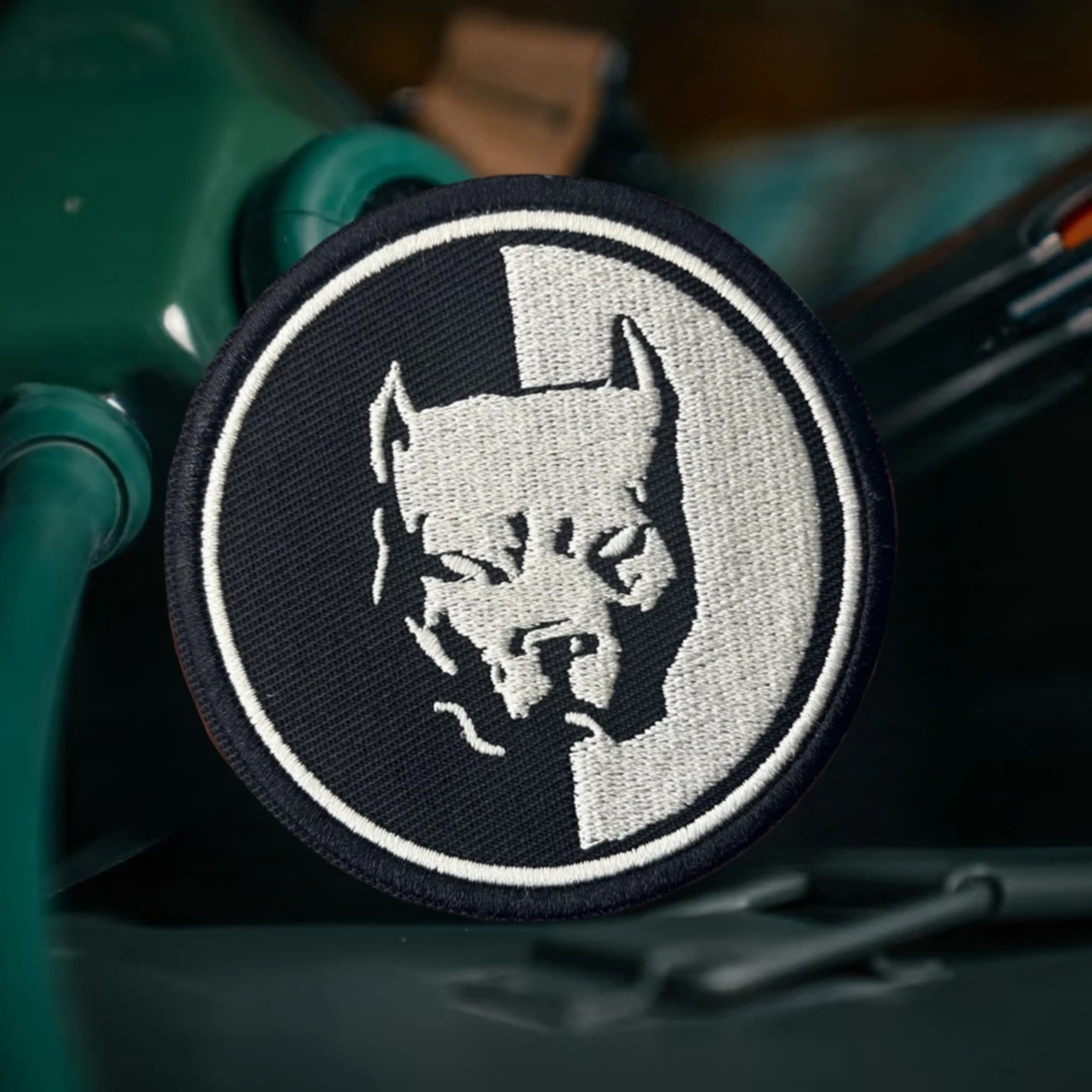 Parches bordados con insignia de moral divertida de perro "Pitbul", para ropa, brazalete militar táctico, pegatinas para mochila con gancho y bucle - imagen 5