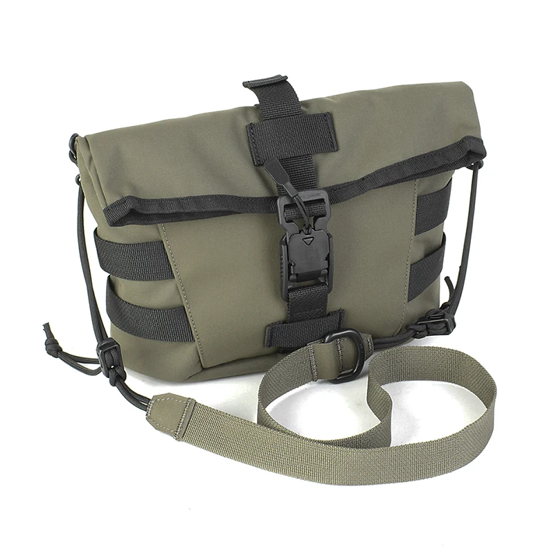 Bolso de hombro táctico EDC 212 para exteriores, bandolera de estilo militar informal, de gran capacidad, con hebilla magnética, Unisex - imagen 3