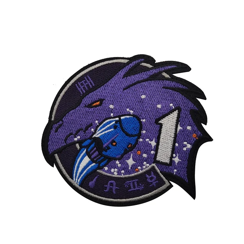 Parche de personalidad SpaceX Crew-2 Mission Crew-1, paquete de brazalete de Space Crew, Parche de chaqueta con insignia - imagen 4