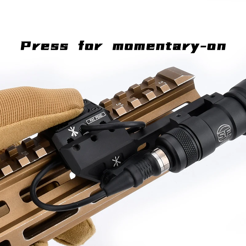 WADSN M600C Linterna táctica LED para rifle AR15 – Lámpara exploradora - imagen 5