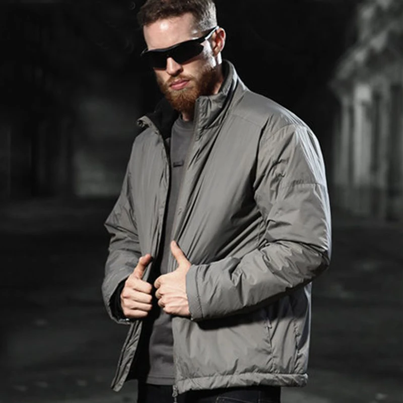 TT-Uniforme de Invierno Softshell para hombre, abrigo de lluvia de reflexión térmica, ropa táctica cálida, chaquetas impermeables para pesca, senderismo - imagen 5
