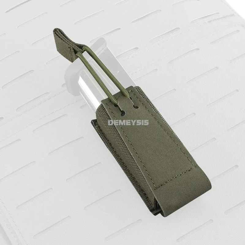 Bolsas tácticas para revistas de 9mm, accesorios elásticos para caza, tiro, pistola de combate, soporte de herramientas, bolsa Molle para munición y Rifle - imagen 4