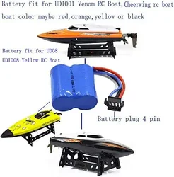 Venom Batería iones litio barco control remoto velocidad