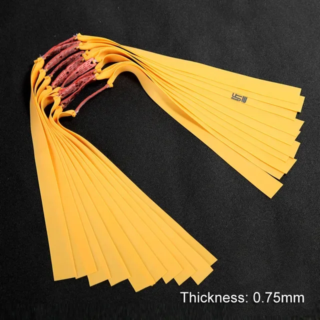 Accesorios para tirachinas que incluyen banda de goma de 6 piezas, Bola de barro de 100 piezas, bolsa de tirachinas de 1 piezas, herramienta para catapulta al aire libre - imagen 5