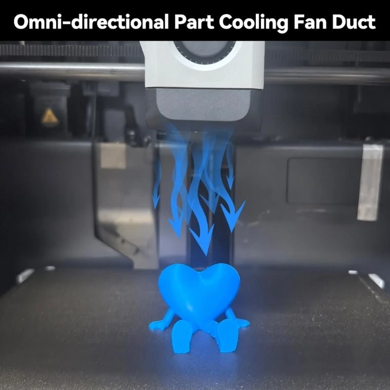 Control temperatura filamento accesorios impresora conducto ventilador nailon, K1KF - imagen 3