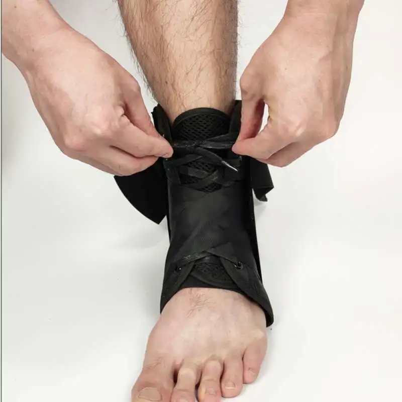 1 soporte de tobillo, vendaje elástico para gimnasio, protección para correr, vendaje para pies, protector antideslizante, soporte deportivo para Fitness - imagen 3