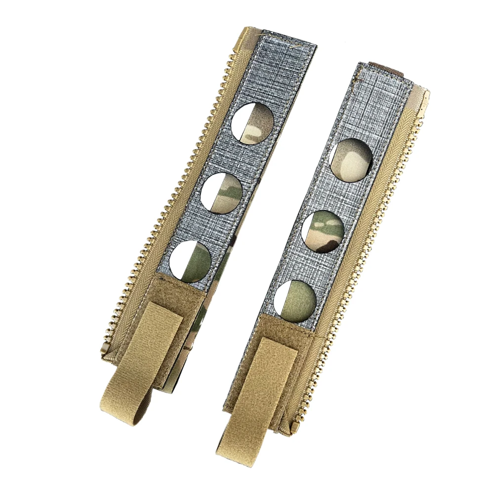 Adaptador táctico de estilo Ferro molle con cremallera, Panel trasero, Kit de adaptación de cremallera Tegris para airsoft JPC FCSK series, adaptador de cremallera - imagen 5
