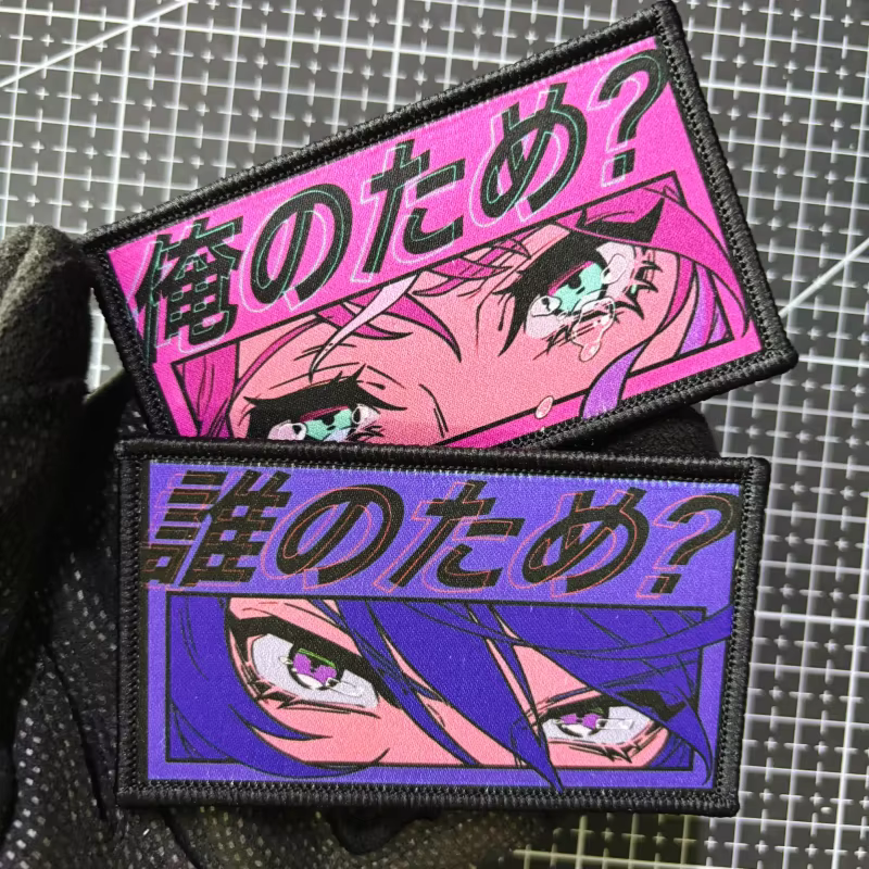 Parche táctico velcro Lucy punk - Insignia moral mochila militar - imagen 2