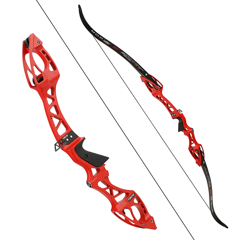 Arco recurvo de 25 pulgadas para tiro con arco, accesorio profesional para caza, interfaz F, 20-40 libras, núcleo interno de Bambú - imagen 3