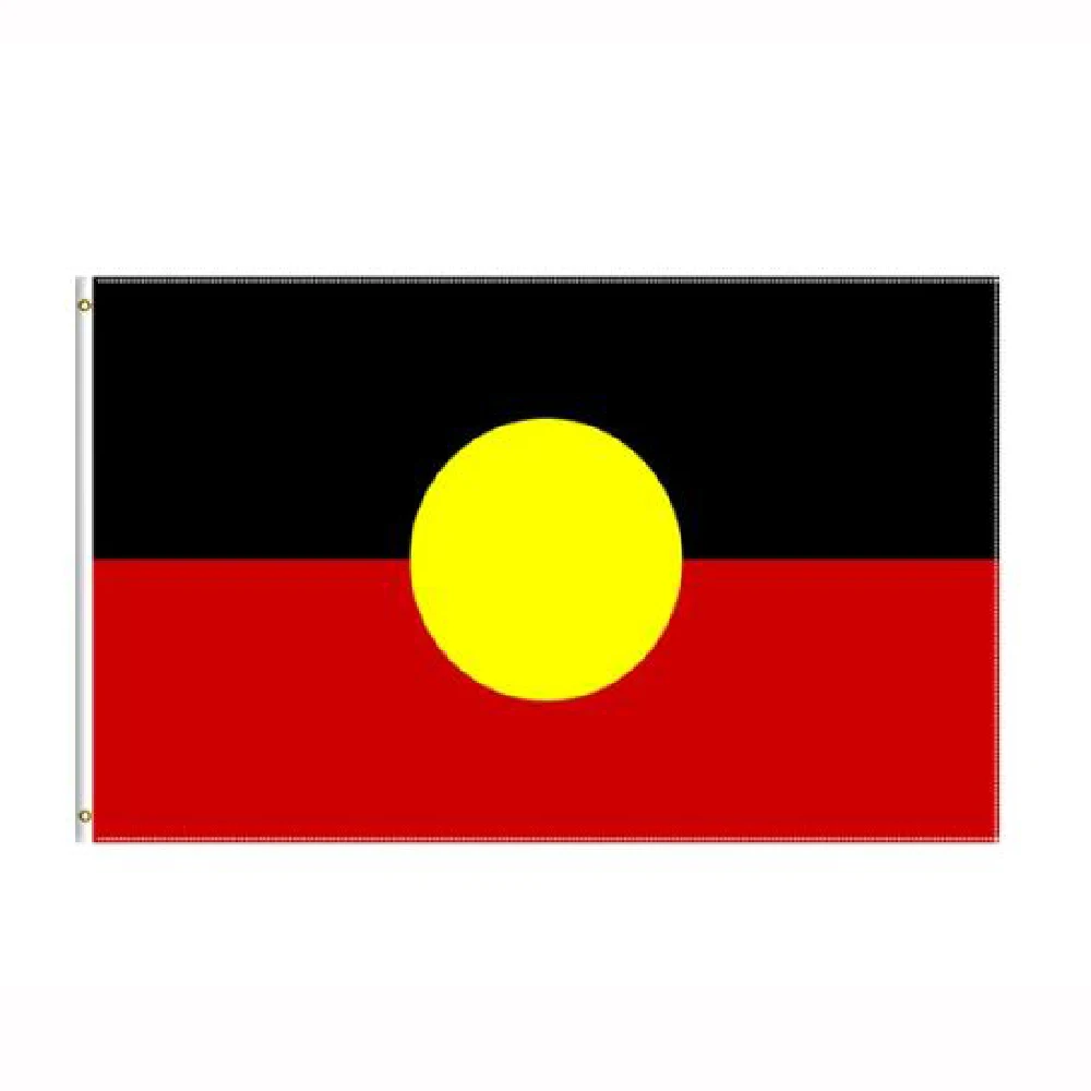 FLAGLINK 90x150 cm Bandera Aborigen Australia Para Decoración - imagen 2