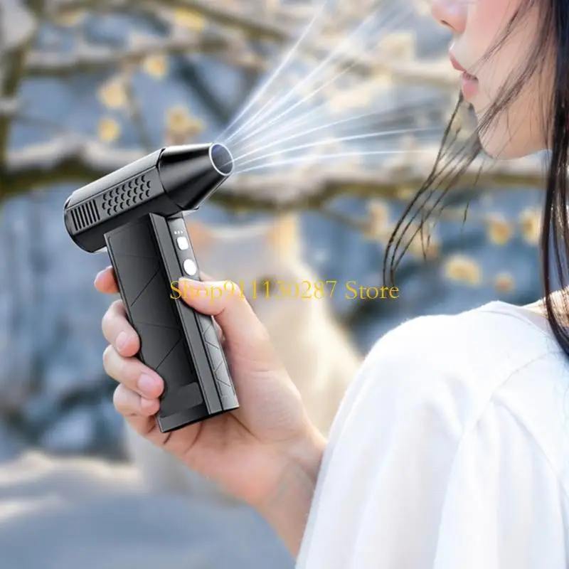 Plumero aire eléctrico J1HC con Motor sin escobillas 130K RPM, 3 velocidades ajustables para limpieza y aspiradora por - imagen 5