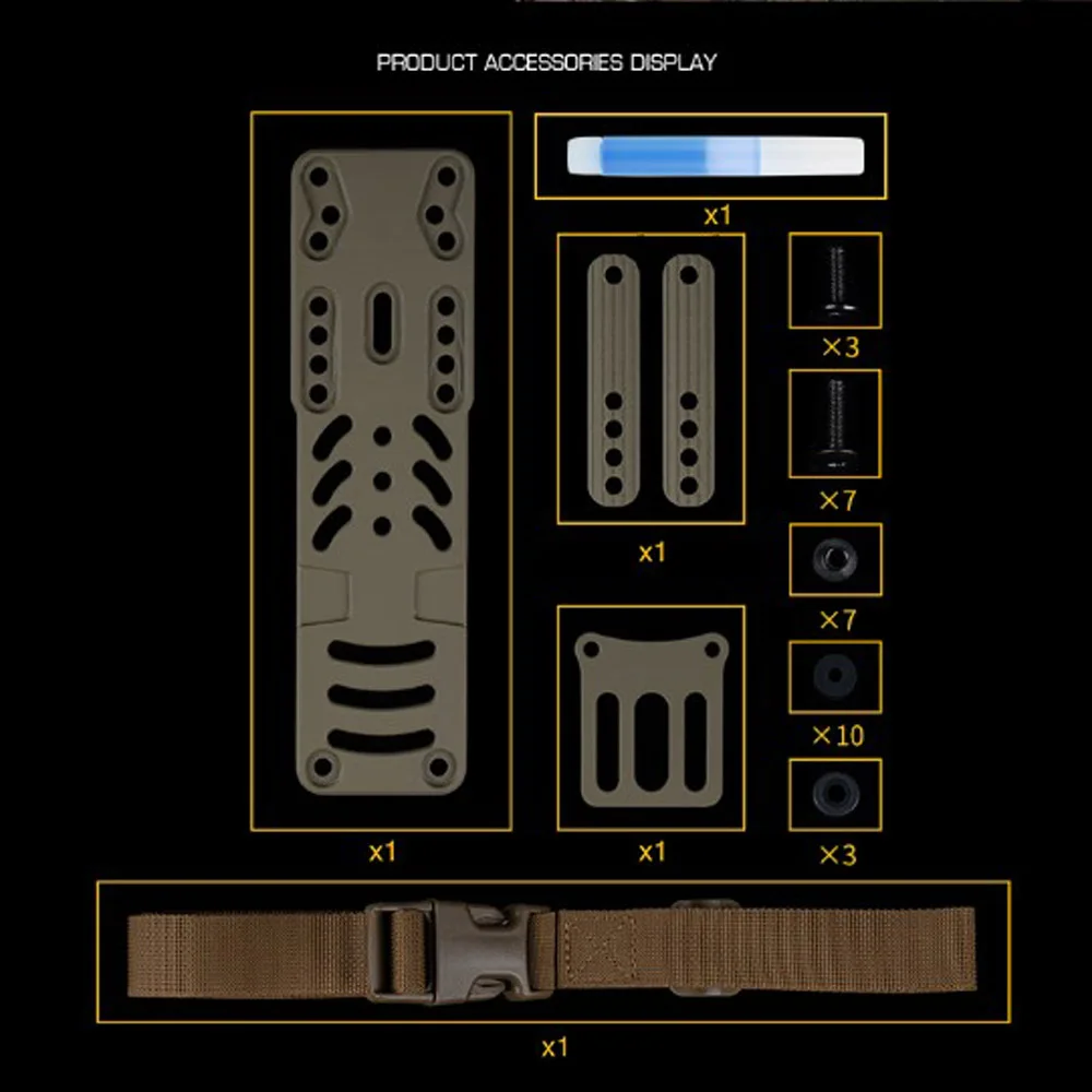Adaptador QLS para funda táctica de pierna – Sistema de retención modular - imagen 2