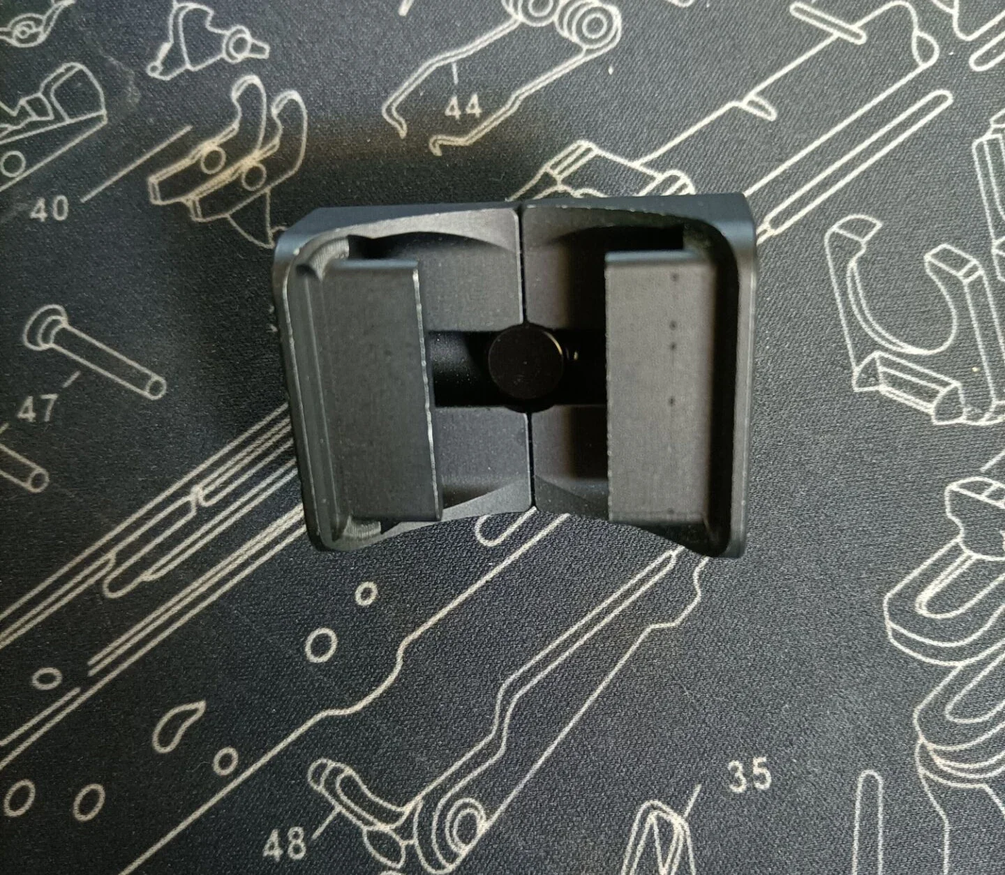 FMA-tácticas de caza al aire libre, suspensión trasera P90 para King Arms, serie P90 - imagen 5