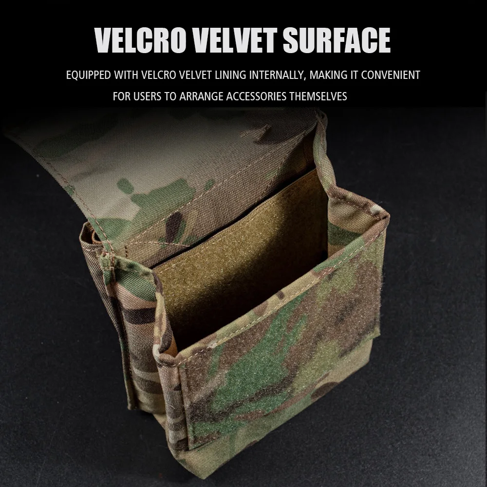 Molle-bolsa táctica multifuncional para comestibles, riñonera militar para caza, deportes al aire libre, accesorios para Airsoft - imagen 4