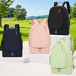 Mochila para gimnasio y Fitness al aire libre, bolsa de entrenamiento para raquetas de tenis y bádminton, zapatos húmedos y secos, bolsa de Yoga de bolsillo, mochila escolar grande para almacenamiento de estudiantes