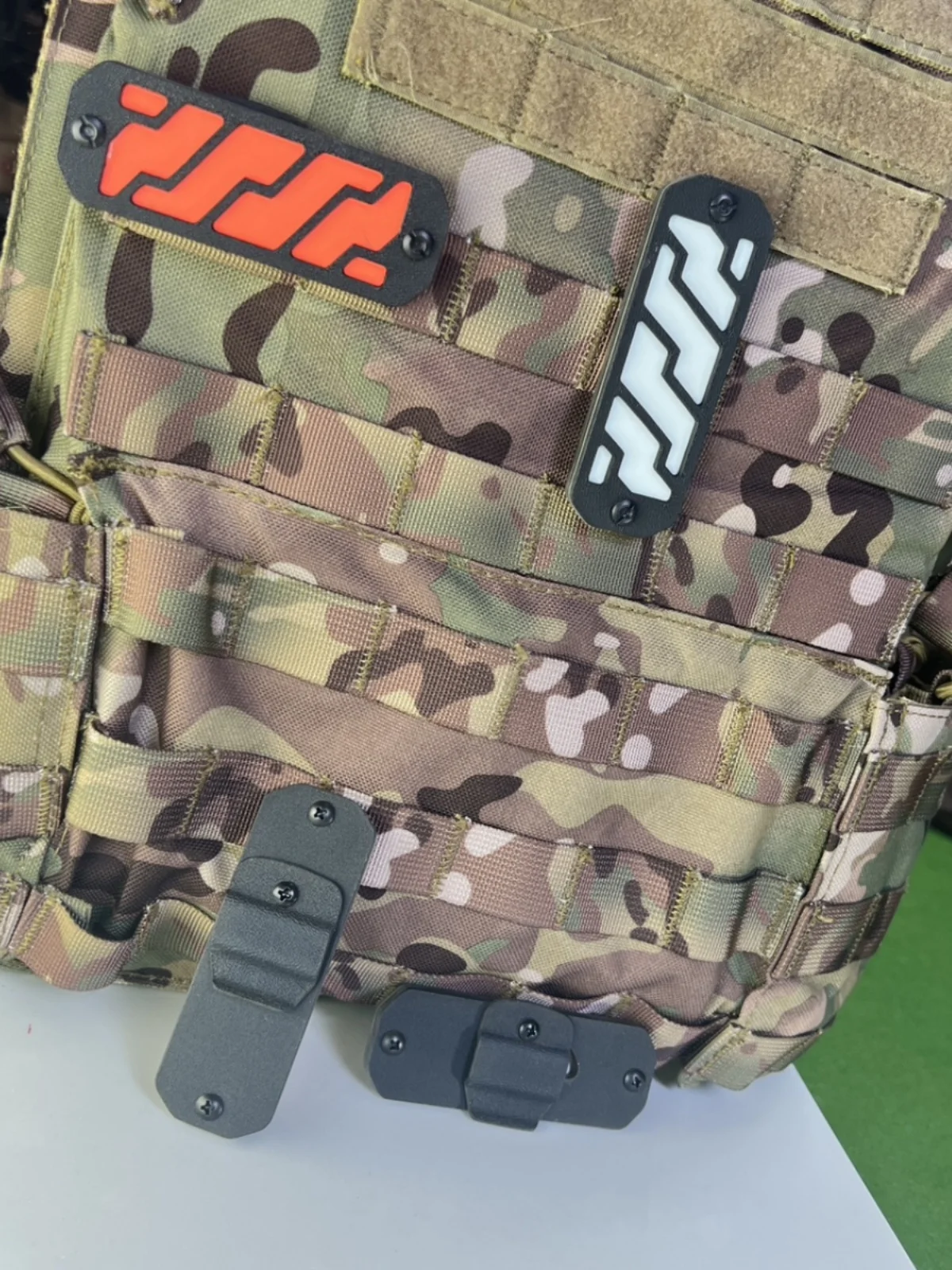 Marca de advertencia luminosa Molle, tira de identificación, accesorios llamativos, chaleco táctico, marca de almacenamiento - imagen 3