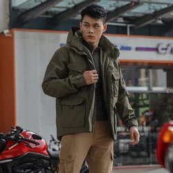 Emersongear Chaqueta Táctica Impermeable Multi Bolsillo Caza Exterior