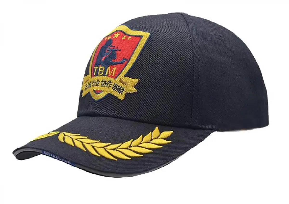 Gorra de béisbol con tira reflectante, gorra táctica de entrenamiento, suministros para aficionados militares, Tbm - imagen 3