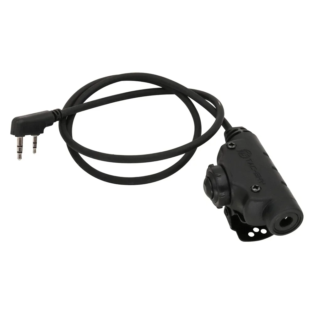 TCIHEADSET U94 V2 PTT auriculares tácticos Airsoft adaptador de disparo enchufe para Ken /Motorola 2 vías/Motorola/ICOM/media/teléfono - imagen 5