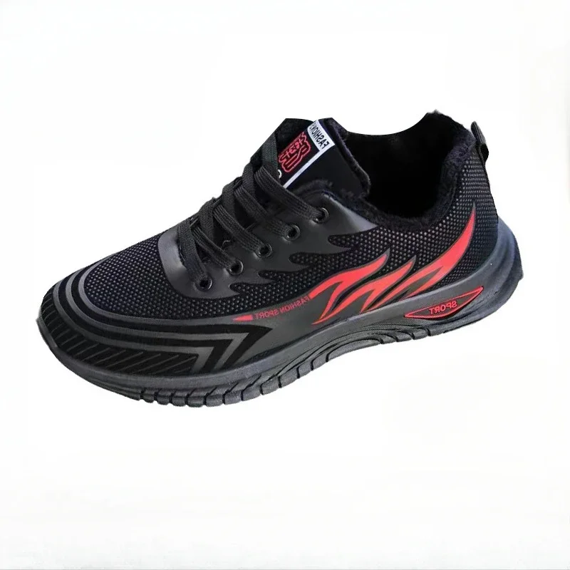 Zapatos para correr para hombre, zapatillas de deporte Unisex a la moda, zapatos de tenis transpirables para correr grises, calzado informal cómodo y transpirable