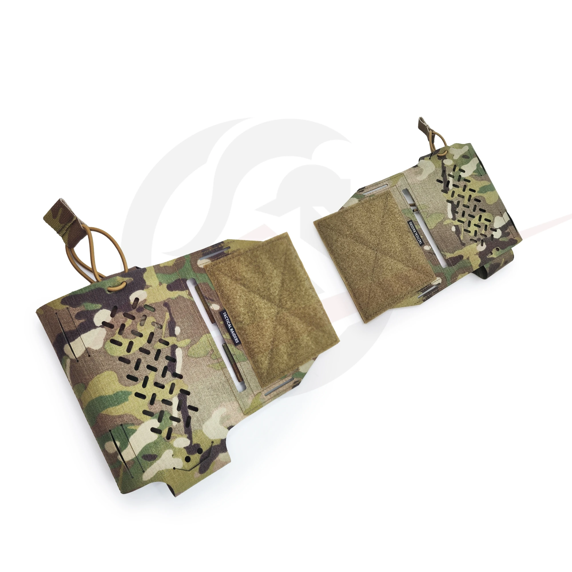 Expansor de pecho para chaleco táctico, paquete de Radio de ala colgante, bolsa de interfono, estilo SS, Mk2