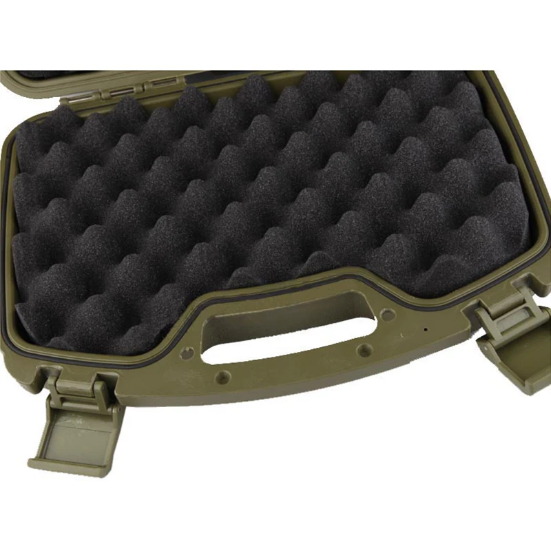 Estuche táctico para pistola de mano, caja portátil para transporte de tiro, bolsas para senderismo, combate, caza, nailon OD - imagen 3