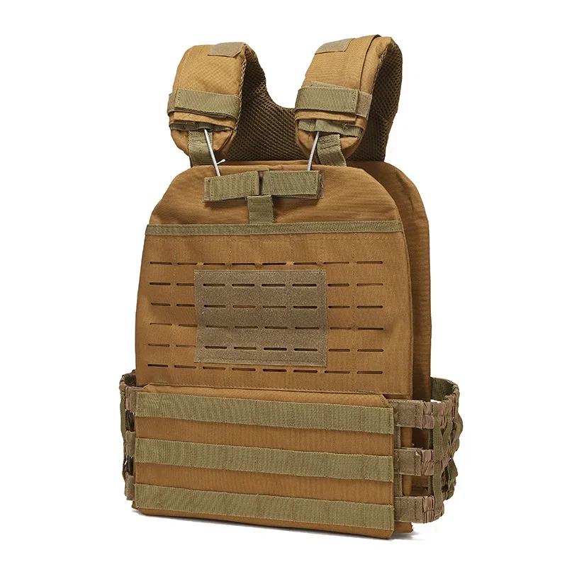 Chaleco táctico de nailon 600D para caza al aire libre, protector MODULAR ajustable para Airsoft, accesorios de combate - imagen 3