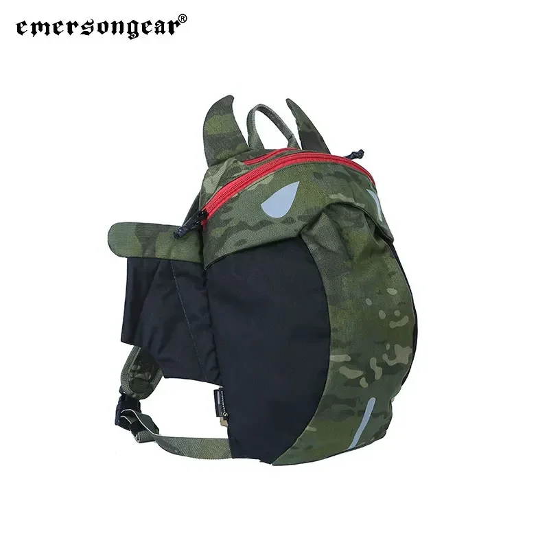 Mochila Emersongear para niños, bolso para niños estilo diablo, mochila de camuflaje, deportes al aire libre, Camping, senderismo, viajes, Camping, nailon diario - imagen 3
